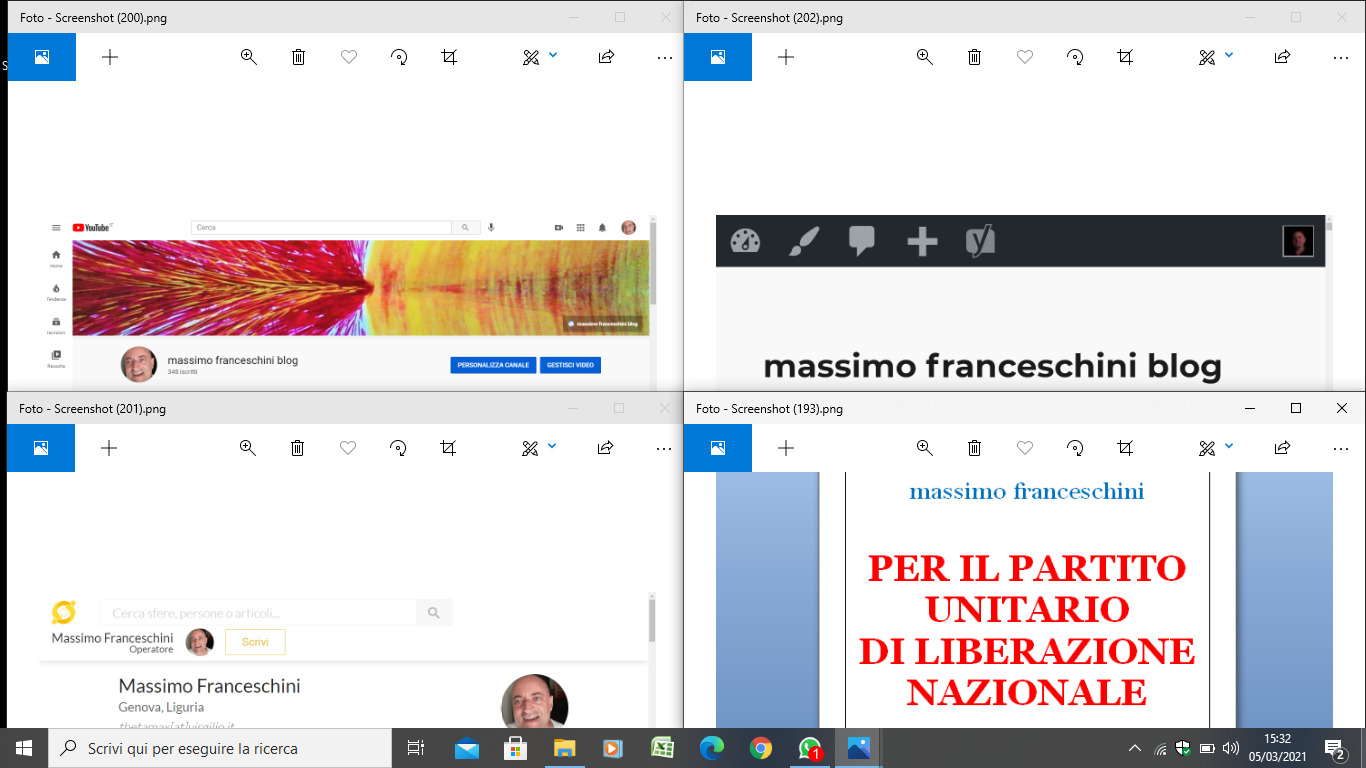 massimo franceschini blog, per il partito unitario